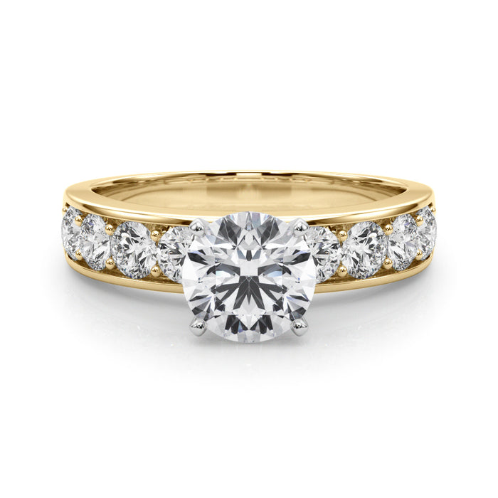 Lab Grown Diamond Ring 0.90CTW set in 14k Gold