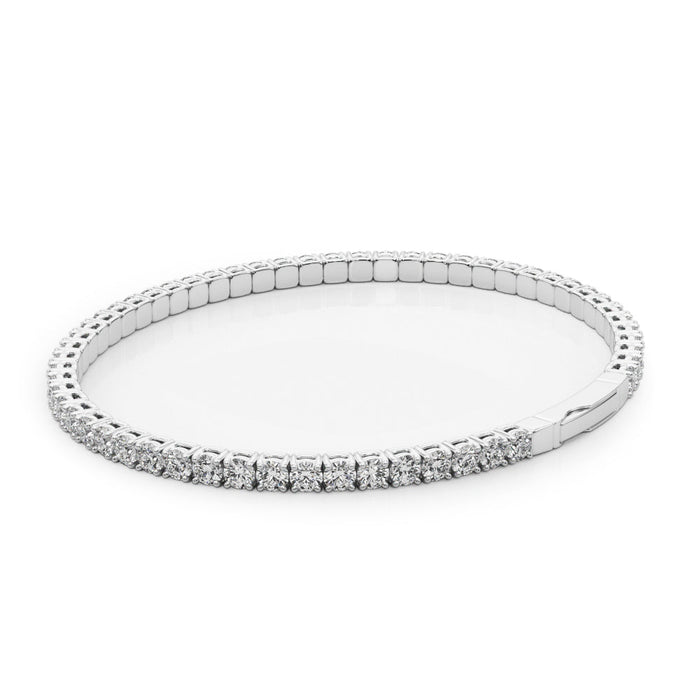 5.00 CTW Full Eternity Diamond Flex Bangle