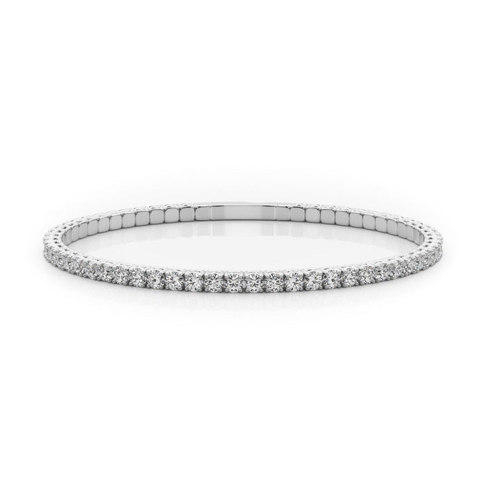 5.00 CTW Full Eternity Diamond Flex Bangle