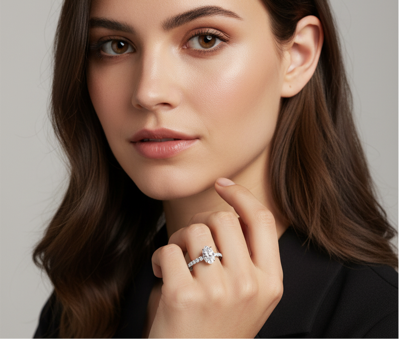 Marquise Diamond Ring 1.00CTW in 14k Gold