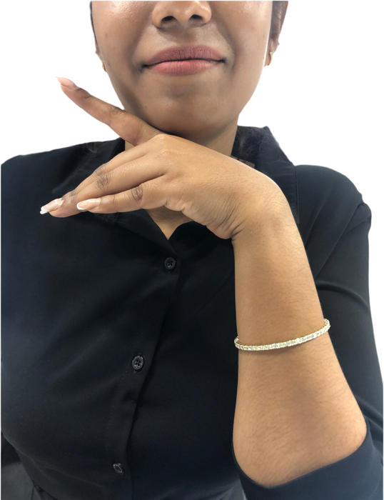 5.00 CTW Full Eternity Diamond Flex Bangle