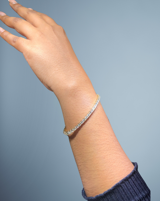 5.00 CTW Full Eternity Diamond Flex Bangle