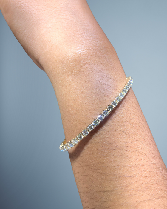 5.00 CTW Full Eternity Diamond Flex Bangle