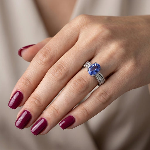 Tanzanite 1.40ct tw Ring in 14kt Gold