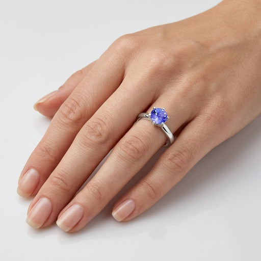 Tanzanite 0.85 ct tw Ring & 14kt Gold