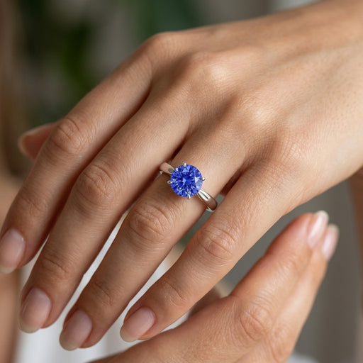 Tanzanite 0.70ct Ring & 14kt Gold
