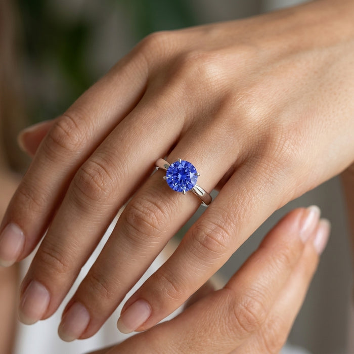 Tanzanite 0.70ct Ring & 14kt Gold
