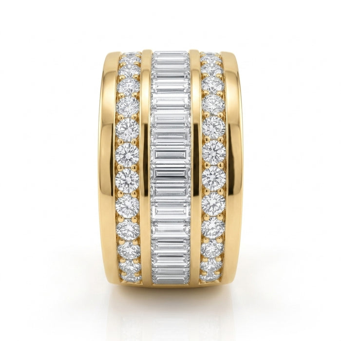 Men's Diamond Ring 2.55ct tw 14kt Gold