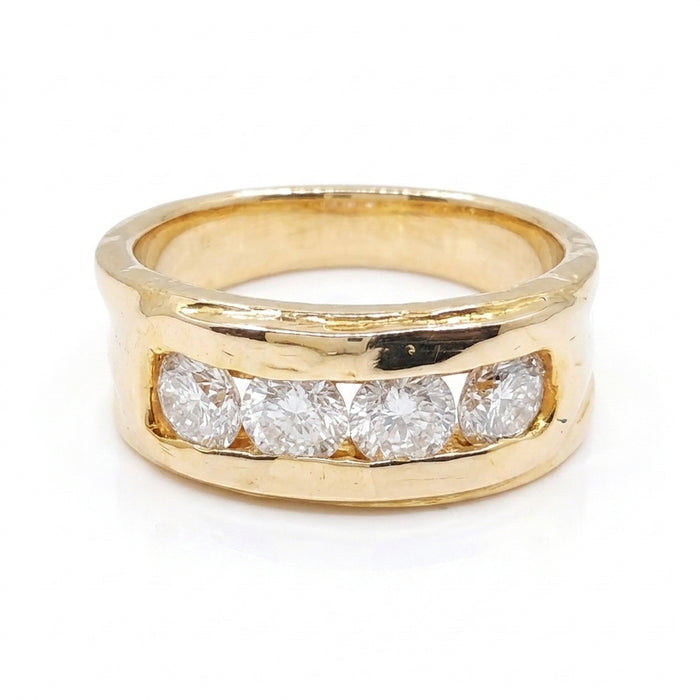 Men's Diamond Ring 2.00 ct tw 14kt Yellow Gold