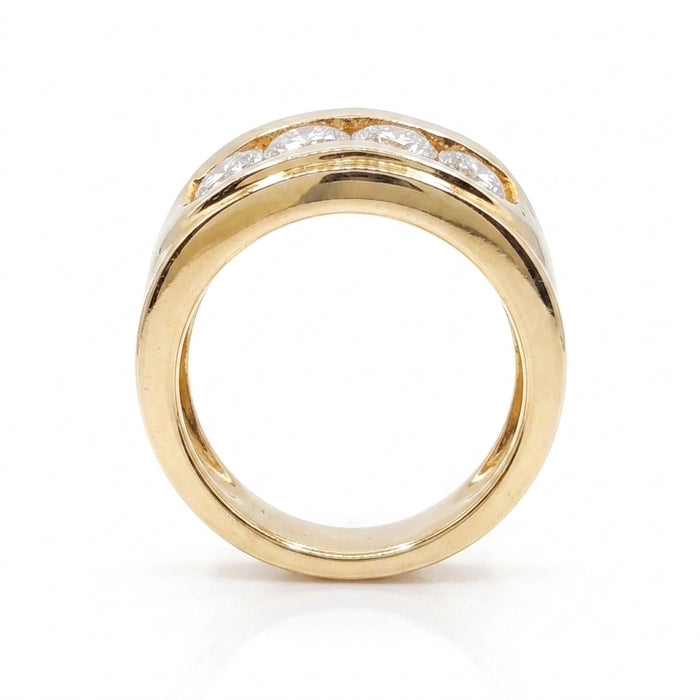 Men's Diamond Ring 2.00 ct tw 14kt Yellow Gold