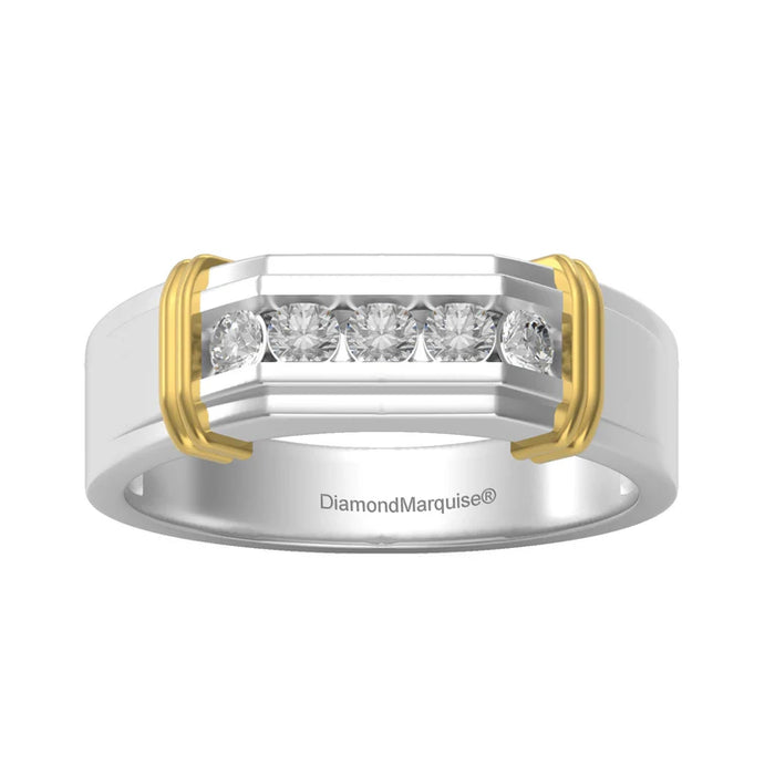 Men's Ring Diamonds 0.60 ct tw 14kt Gold