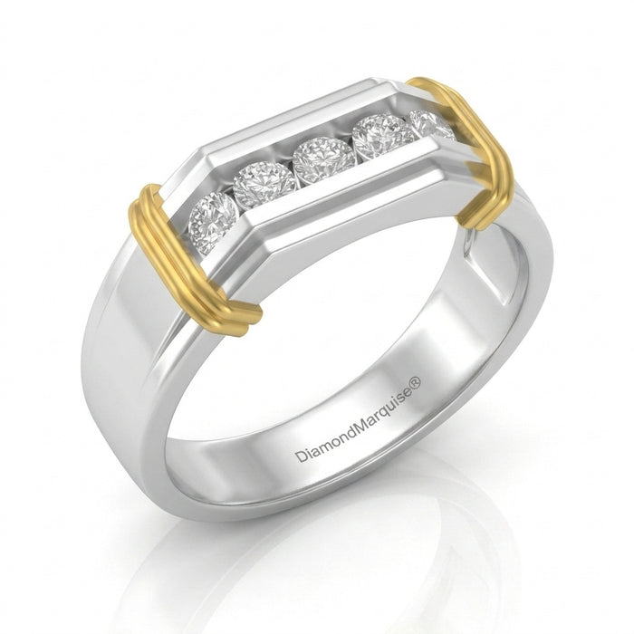 Men's Ring Diamonds 0.60 ct tw 14kt Gold