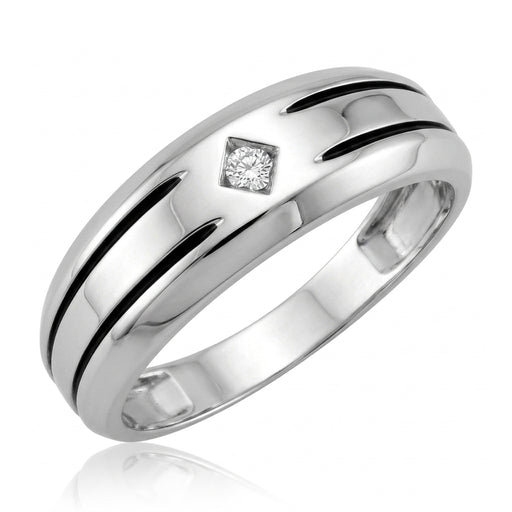 Men's Diamond Ring 0.05 ct tw 14kt Gold