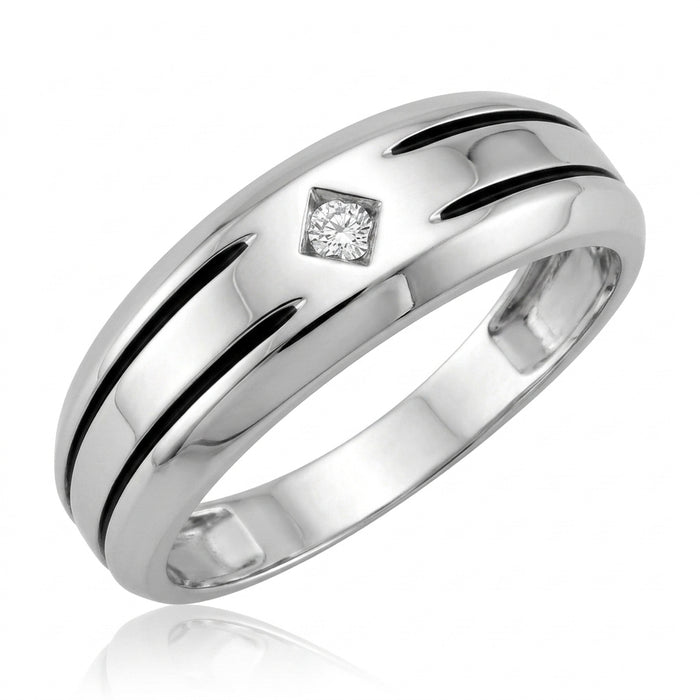 Men's Diamond Ring 0.05 ct tw 14kt Gold