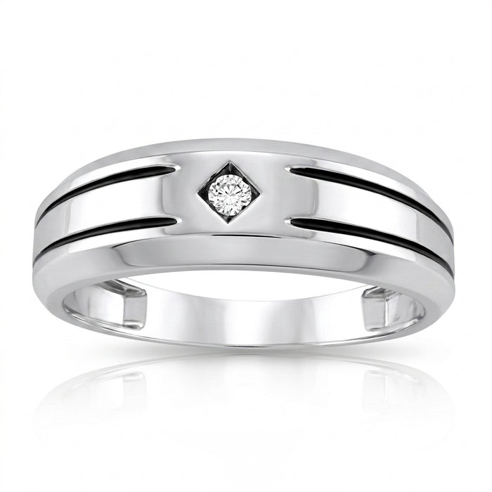 Men's Diamond Ring 0.05 ct tw 14kt Gold