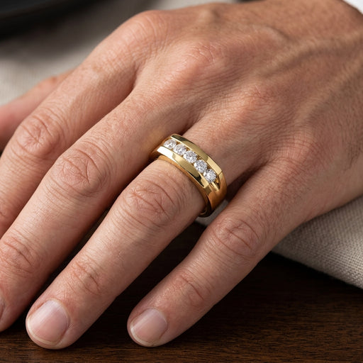 Men's Ring Diamonds 0.5 ct tw 14kt Gold