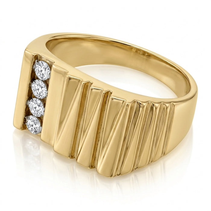 Men's Ring Diamonds 0.50 ct tw 14kt Gold