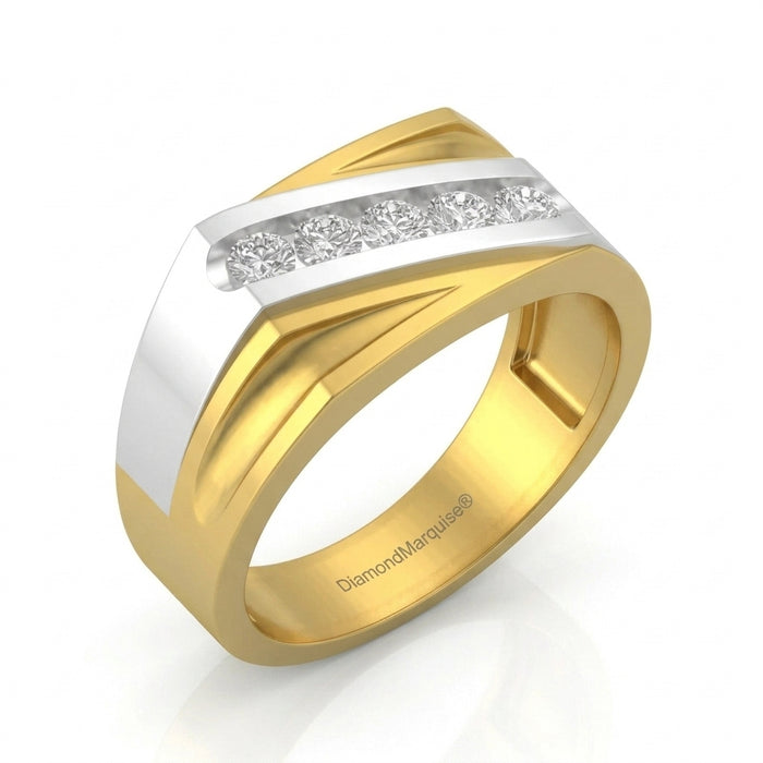 Men's Ring Diamonds 0.50 ct tw 14kt Gold