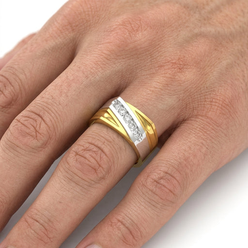 Men's Ring Diamonds 0.50 ct tw 14kt Gold