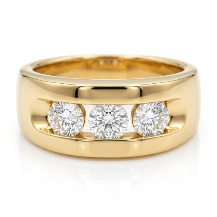 Men's Ring Diamonds 0.75 ct tw 14kt Gold