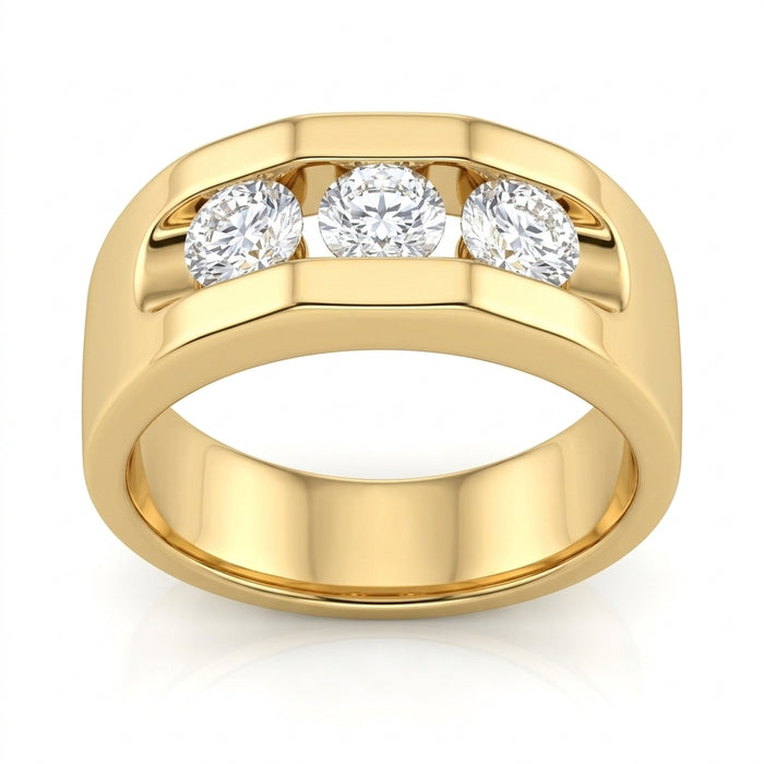 Men's Ring Diamonds 0.75 ct tw 14kt Gold