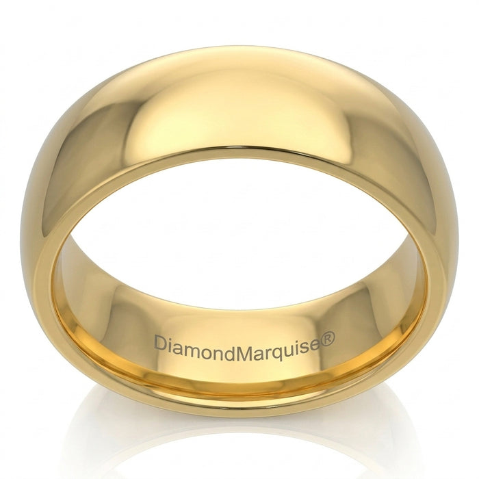 Wedding Band 14kt Gold 6MM HighPolish