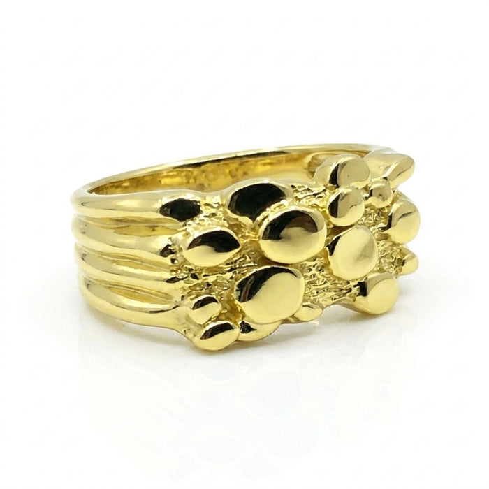 14k Gold Fancy Nugget Ring