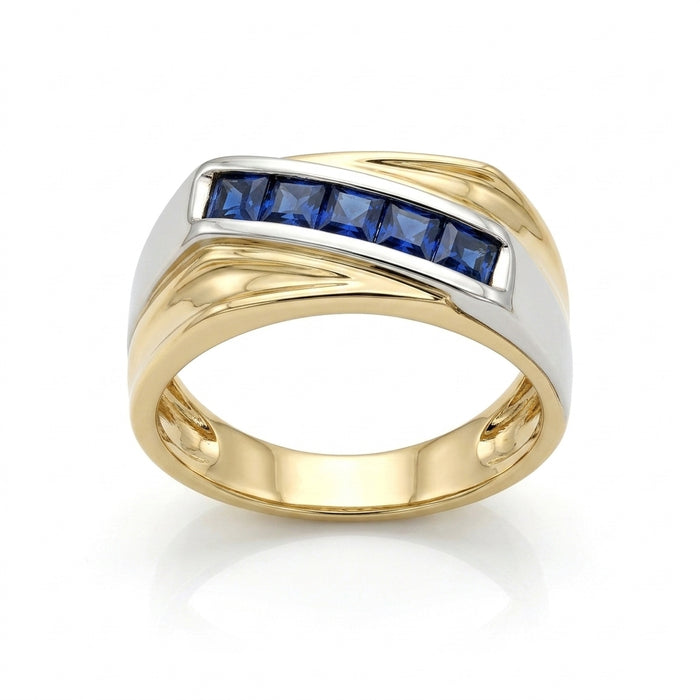 Sapphire 0.50ct tw with 14kt Gold