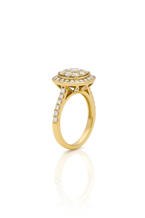 Amante Diamond Ring 0.60 CTW in 14k Gold