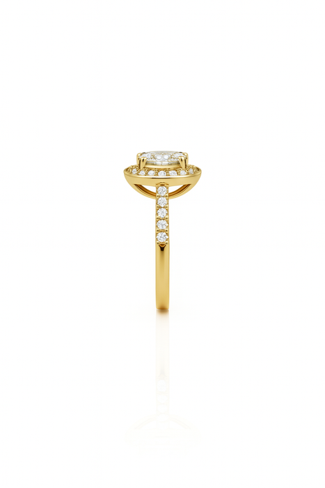 Amante Diamond Ring 0.60 CTW in 14k Gold