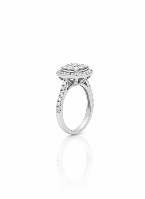 Amante Diamond Ring 0.60 CTW in 14k Gold