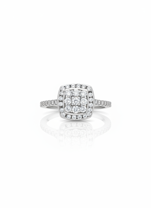 Amante Diamond Ring 0.60 CTW in 14k Gold