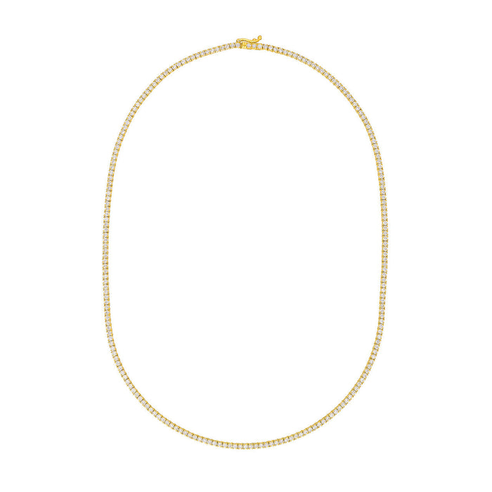 Diamond Tennis Riviera Necklace 13.00 CTW
