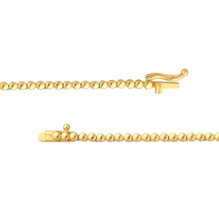 Diamond Tennis Riviera Necklace Halfway 4.00 CTW