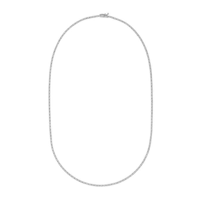 Diamond Tennis Riviera Necklace Lab 2.50 CTW