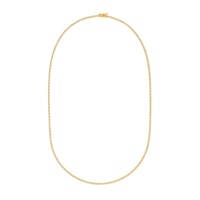 Diamond Tennis Riviera Necklace Lab 2.50 CTW