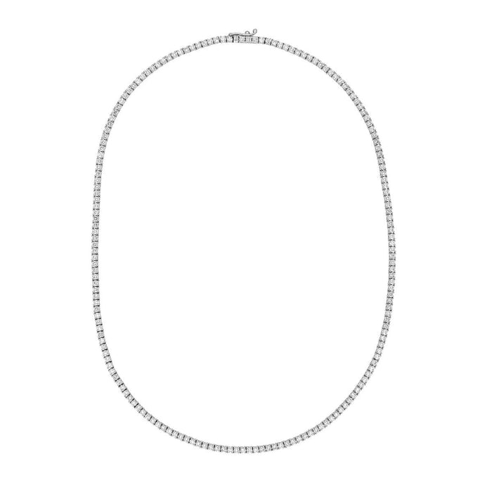 Diamond Tennis Riviera Necklace 8.00 CTW