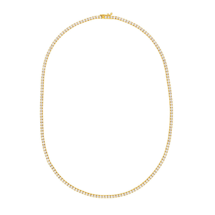 Diamond Tennis Riviera Necklace Lab 8.00 CTW
