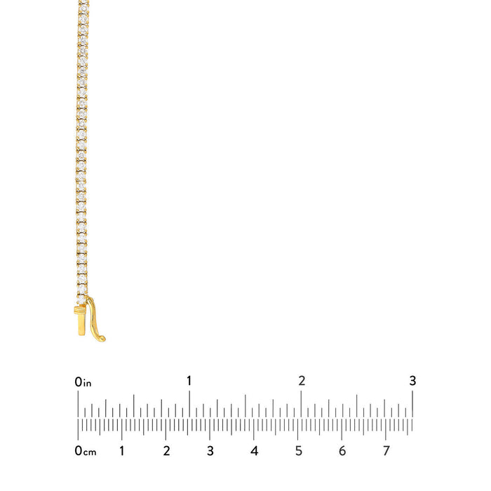 Diamond Tennis Riviera Necklace Lab 8.00 CTW