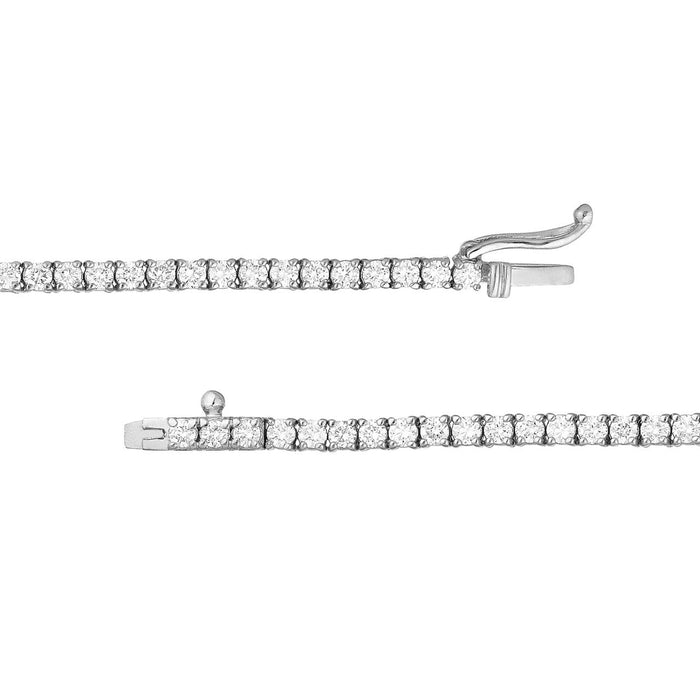 Diamond Tennis Riviera Necklace 8.00 CTW