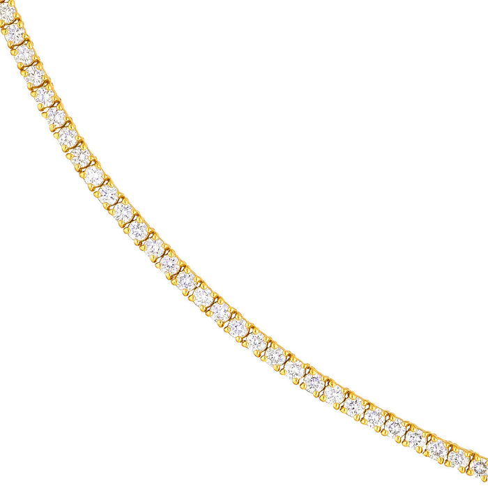 Diamond Tennis Riviera Necklace Lab 8.00 CTW