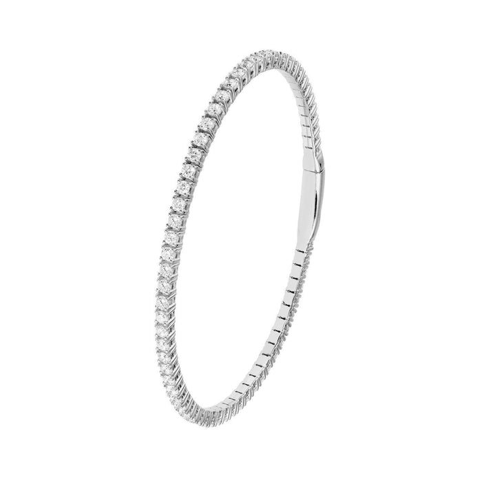 1.00 CTW Full Eternity Diamond Flex Bangle
