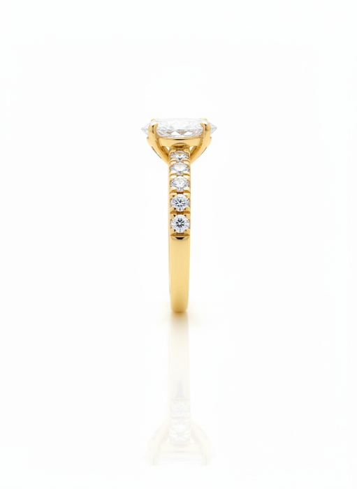 Marquise Diamond Ring 1.00CTW in 14k Gold