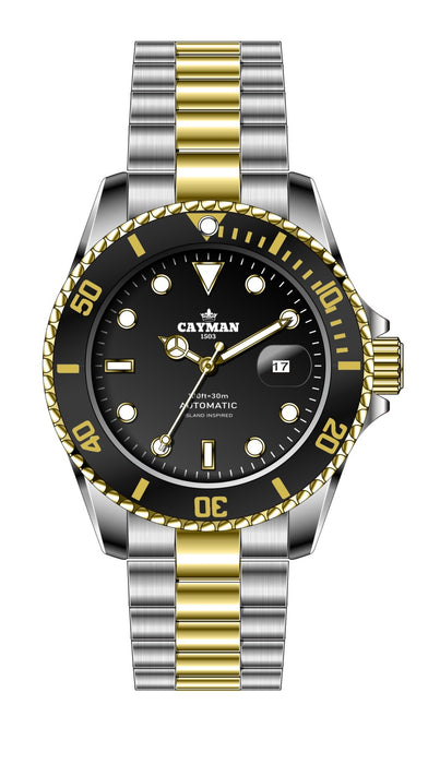 Cayman 1503 Watch - A special timepiece TwoTone Black Dial