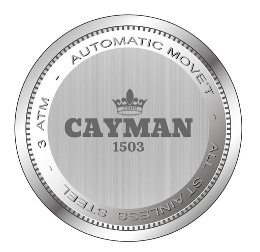 Cayman 1503 Watch - A special timepiece All Gold Blue Dial