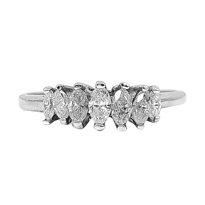 Marquise Diamond 0.50ct tw Engagement Ring Women's 14kt Gold