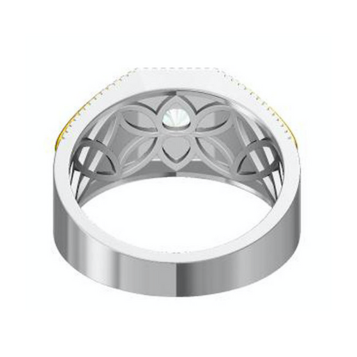 COMING SOON! Men's Diamond Ring 1.00cttw with Two-Tone 14kt Gold