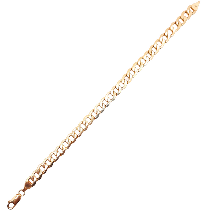 Cuban Link Bracelet 14kt 8MM 8.5"