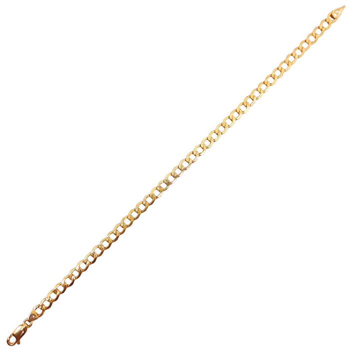 Cuban Link Bracelet 14kt 4.5MM 7"