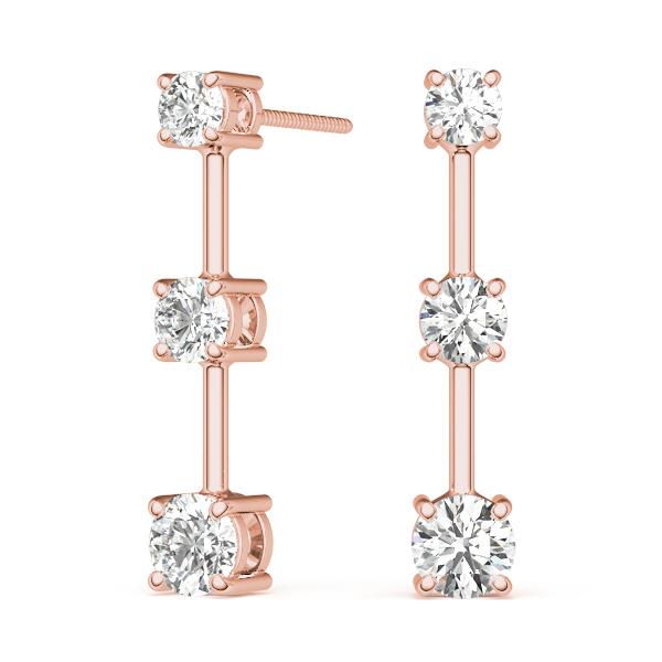 Diamond Earrings 0.38 ct tw 14kt Gold